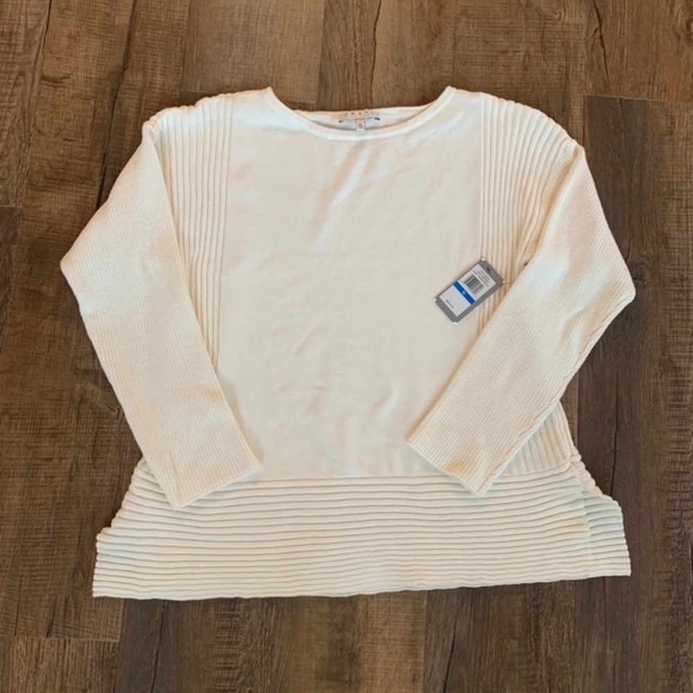 Chaus New York Antique White Sweater Size XL Warm‎